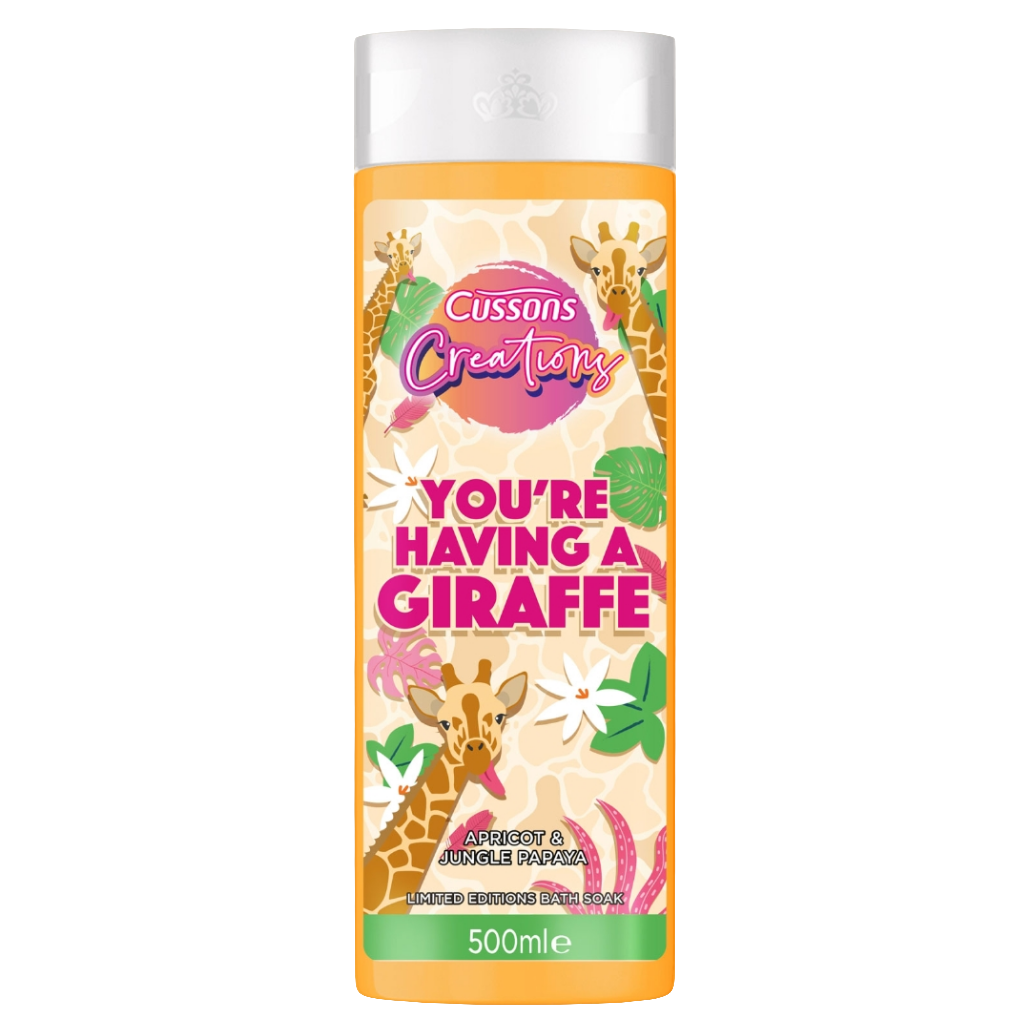 CUSSONS CREATIONS BATH ANTIBAC GIRAFFE 500ML