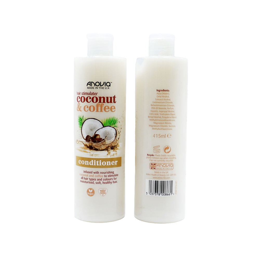 ANOVIA CONDITIONER COCONUT COFFEE 415ML.