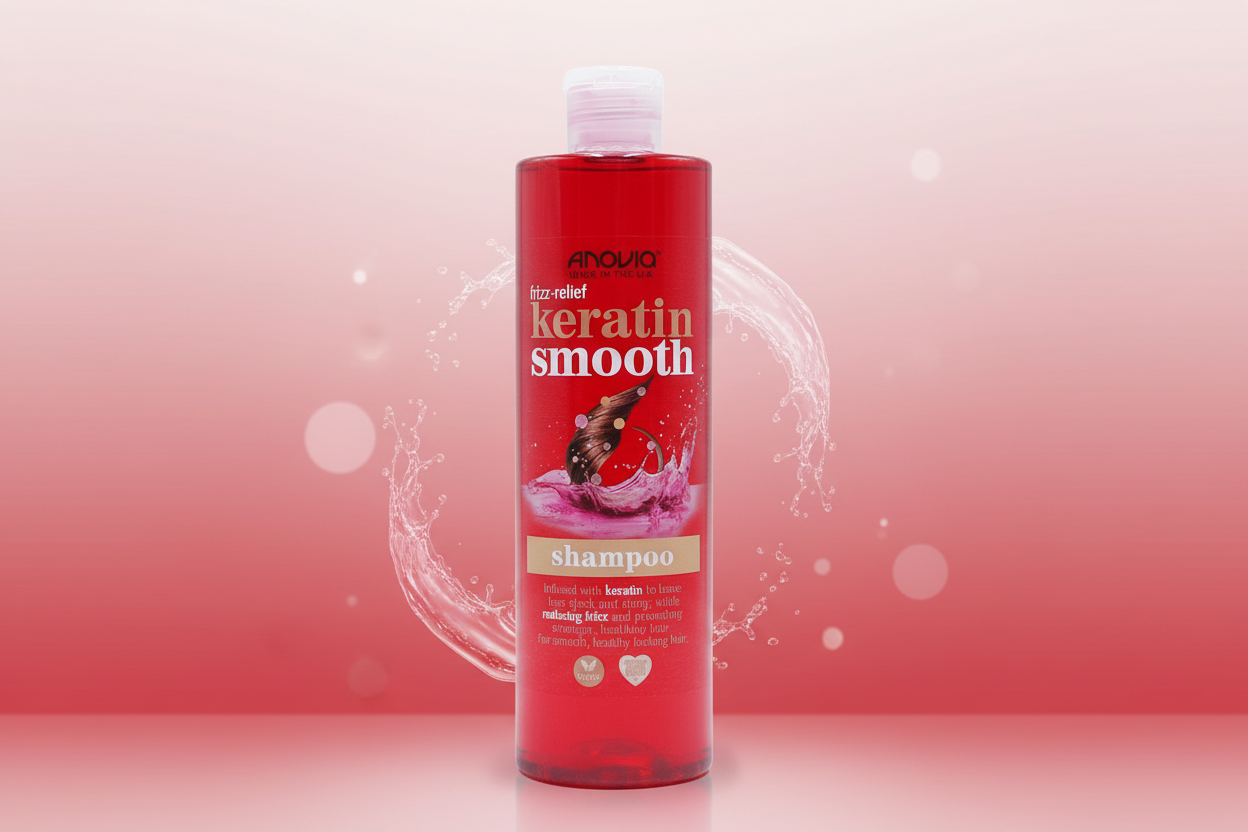 ANOVIA SHAMPOO KERATIN SMOOTH 415ML.