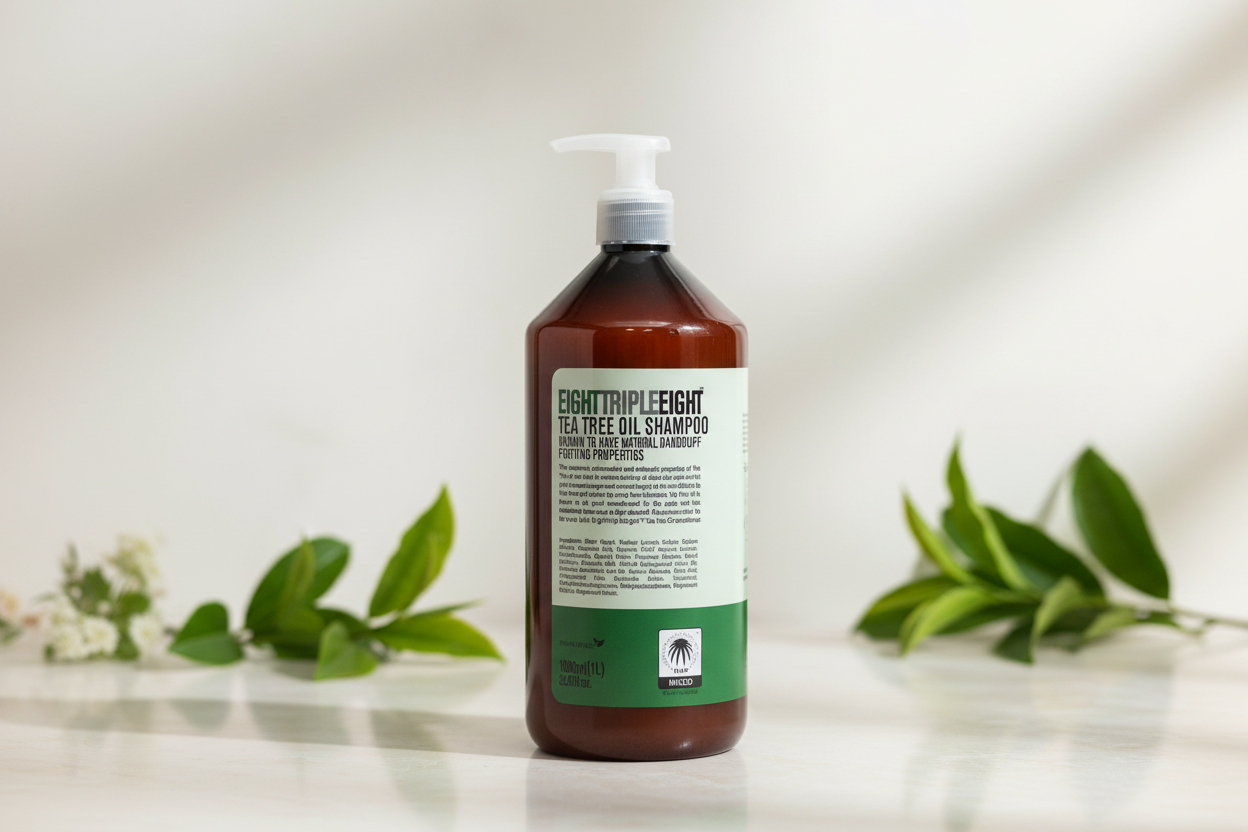 TRIPLE EIGHT SHAMPOO TEA TREE 1LTR