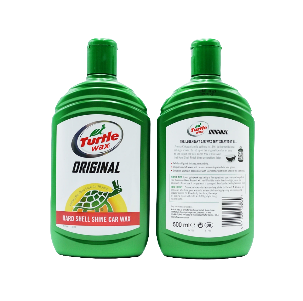 TURTLE WAX ORIGINAL CAR WAX 500ML