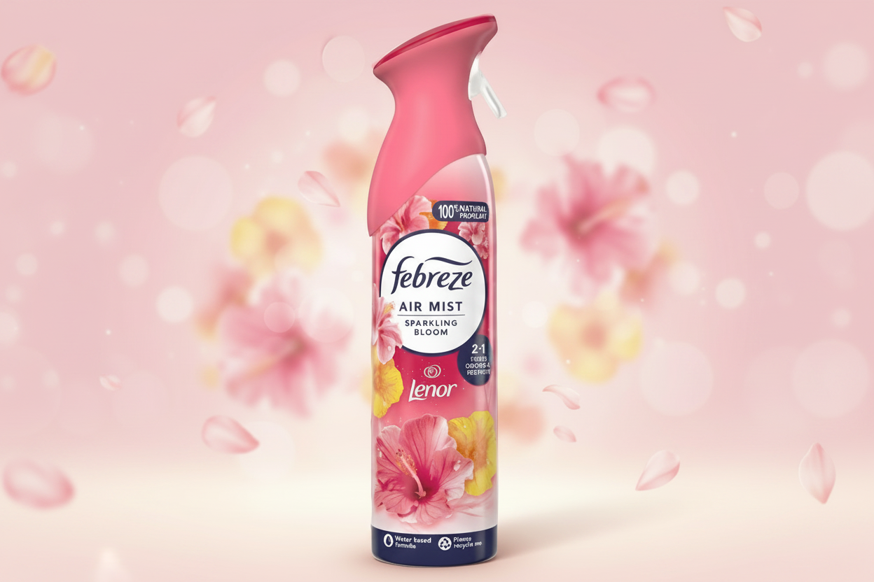 FEBREZE AIR MIST SPARK BLOOM LENOR 185ML.
