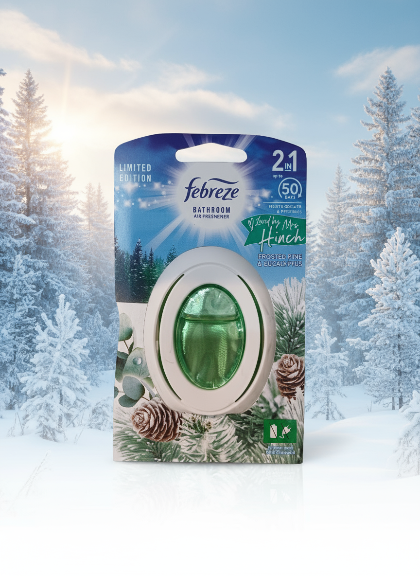 FEBREZE BATHROOM AIR FRESHENER FROSTED PINE 7.5ML