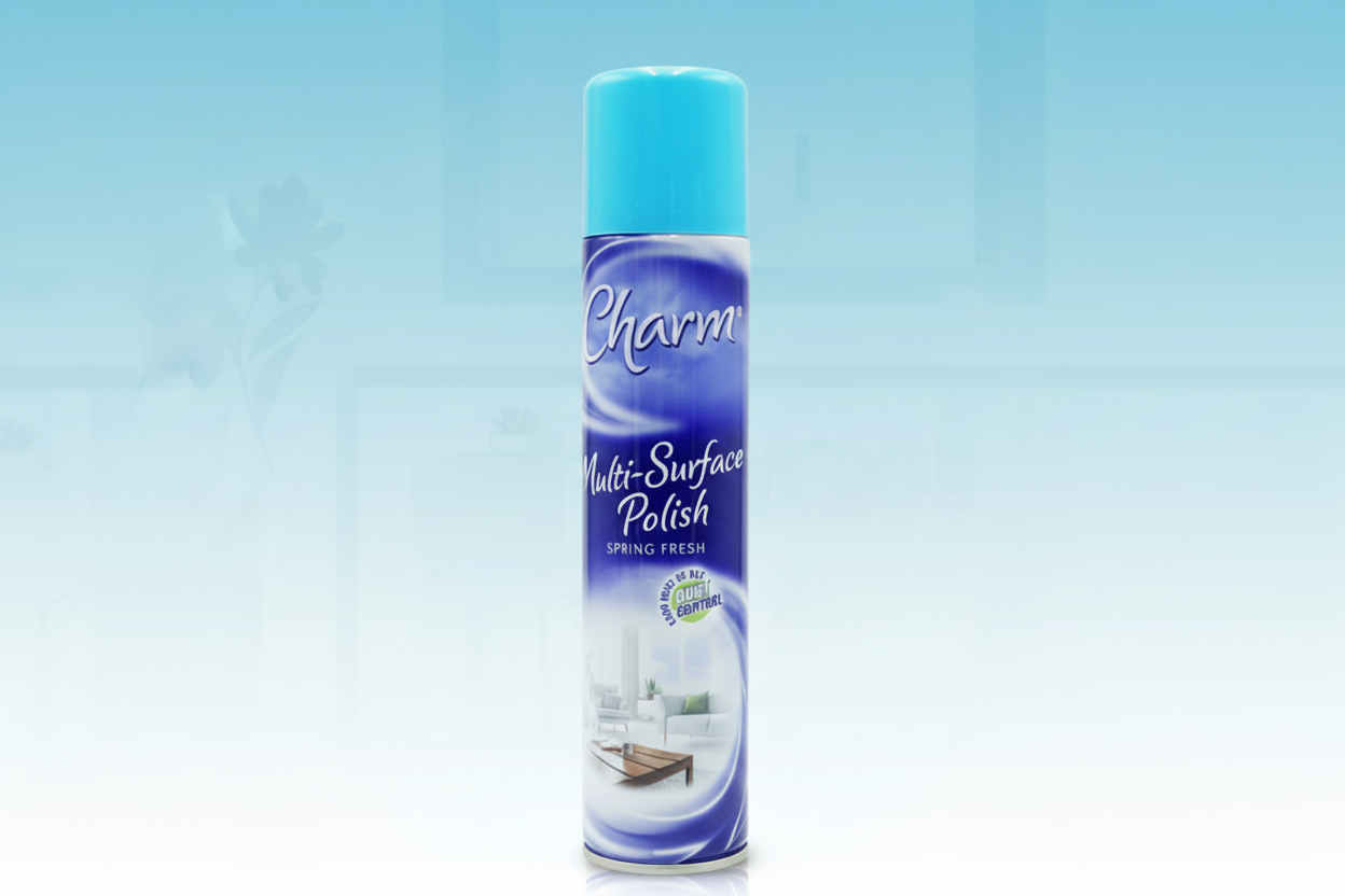 CHARM POLISH MULTISURFACE SPRING 330ML.