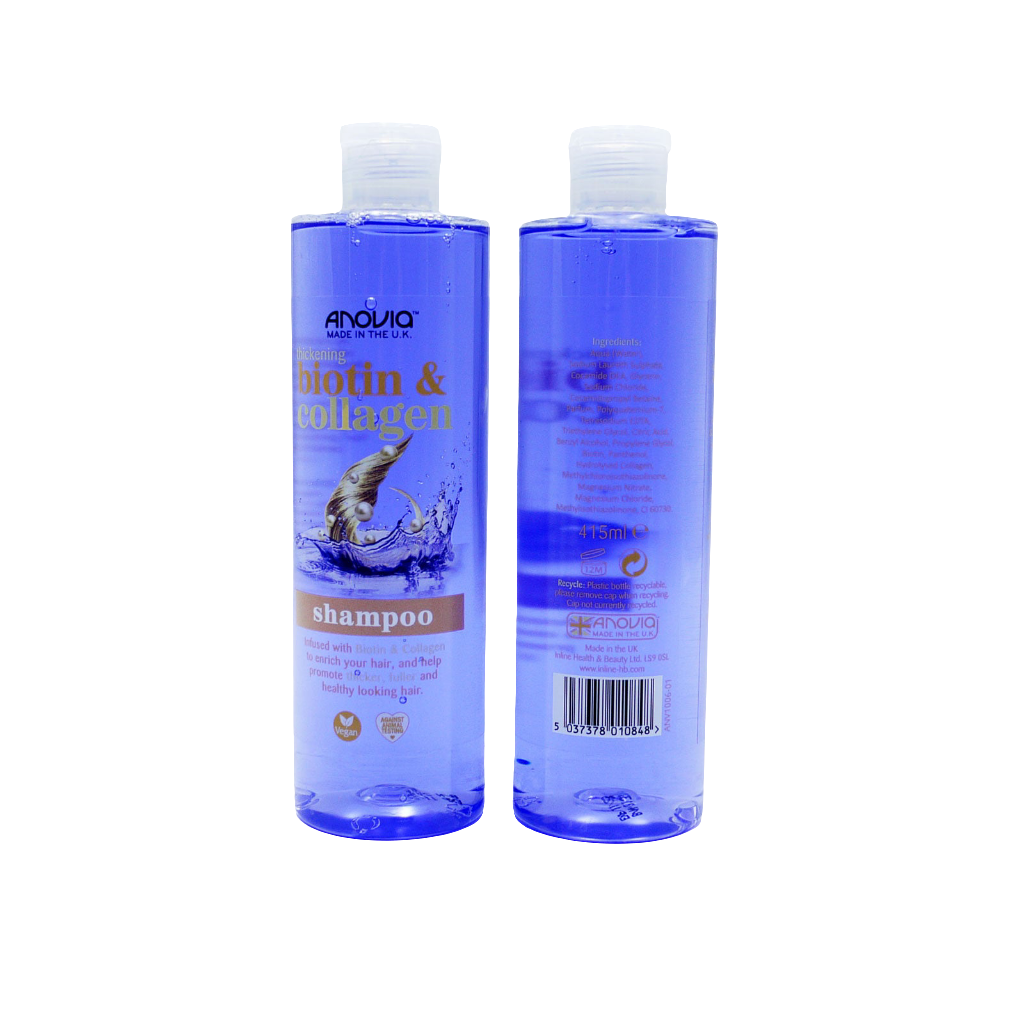 ANOVIA SHAMPOO BIOTIN & COLLAGEN 415ML.