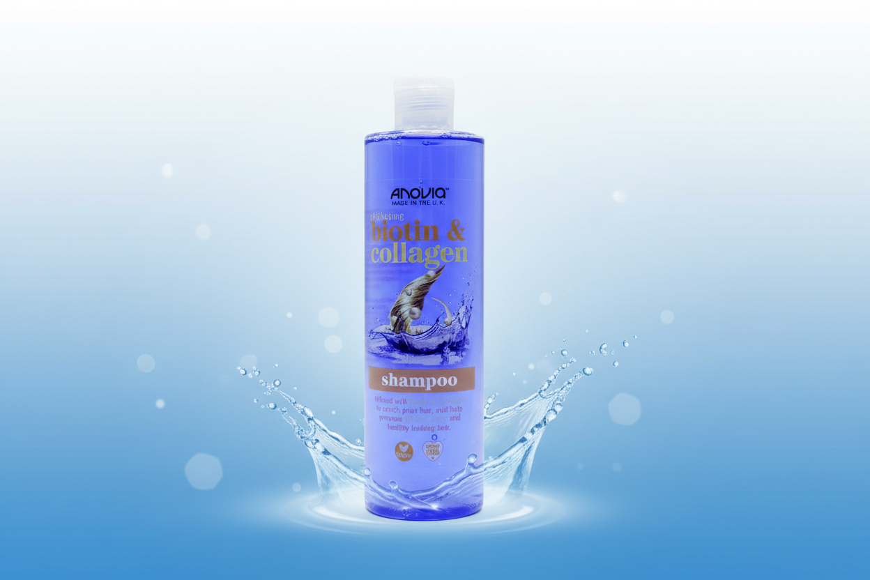 ANOVIA SHAMPOO BIOTIN & COLLAGEN 415ML.