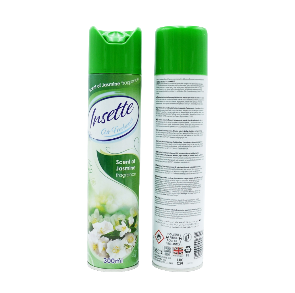 INSETTE AIR FRESHENER 2IN1 JASMINE 05/7/26 300ML