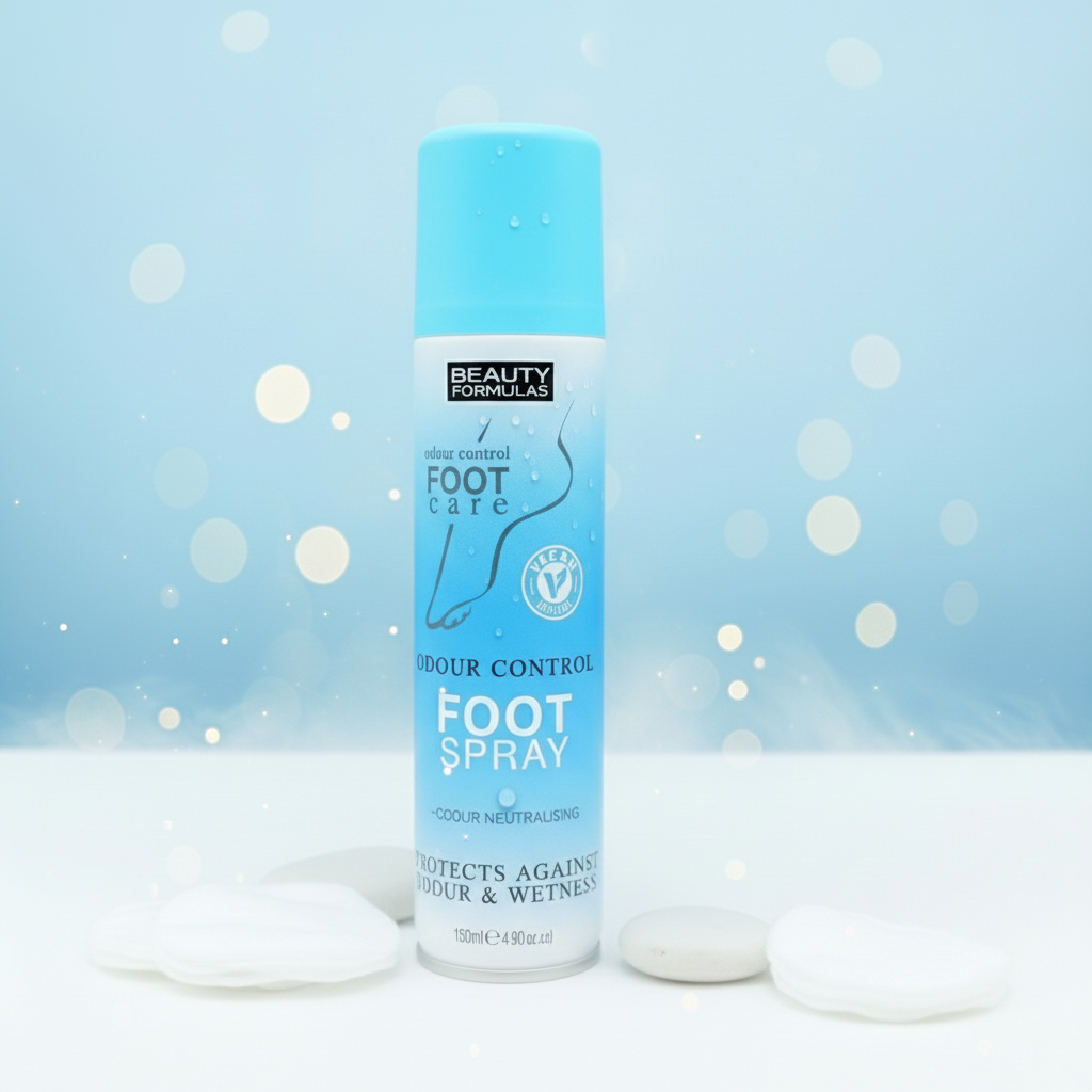 BEAUTY FORMULAS FOOT SPRAY ODOUR CONTROL 150ML