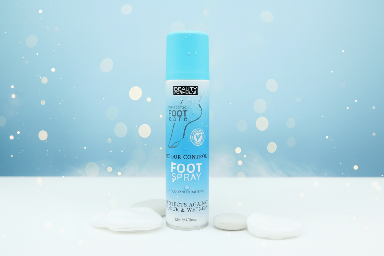BEAUTY FORMULAS FOOT SPRAY ODOUR CONTROL 150ML
