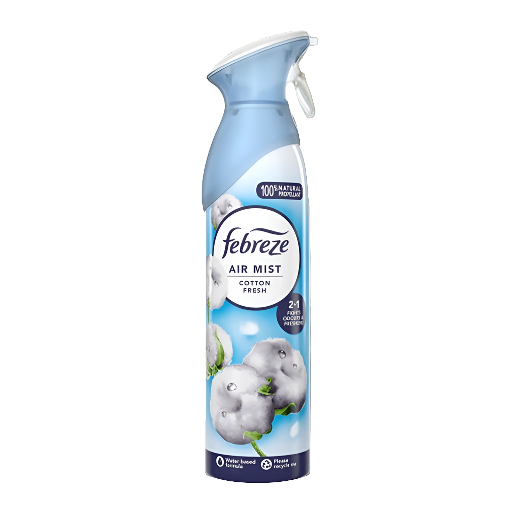 FEBREZE AIR MIST COTTON FRESH 185ML.