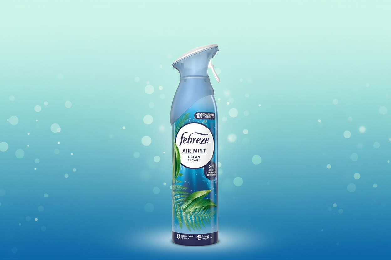FEBREZE AIR MIST LENOR OCEAN ESCAPE 185ML.