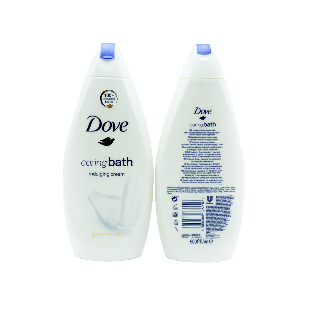 DOVE BATH INDULGING CREAM ORIGINAL 500ML.