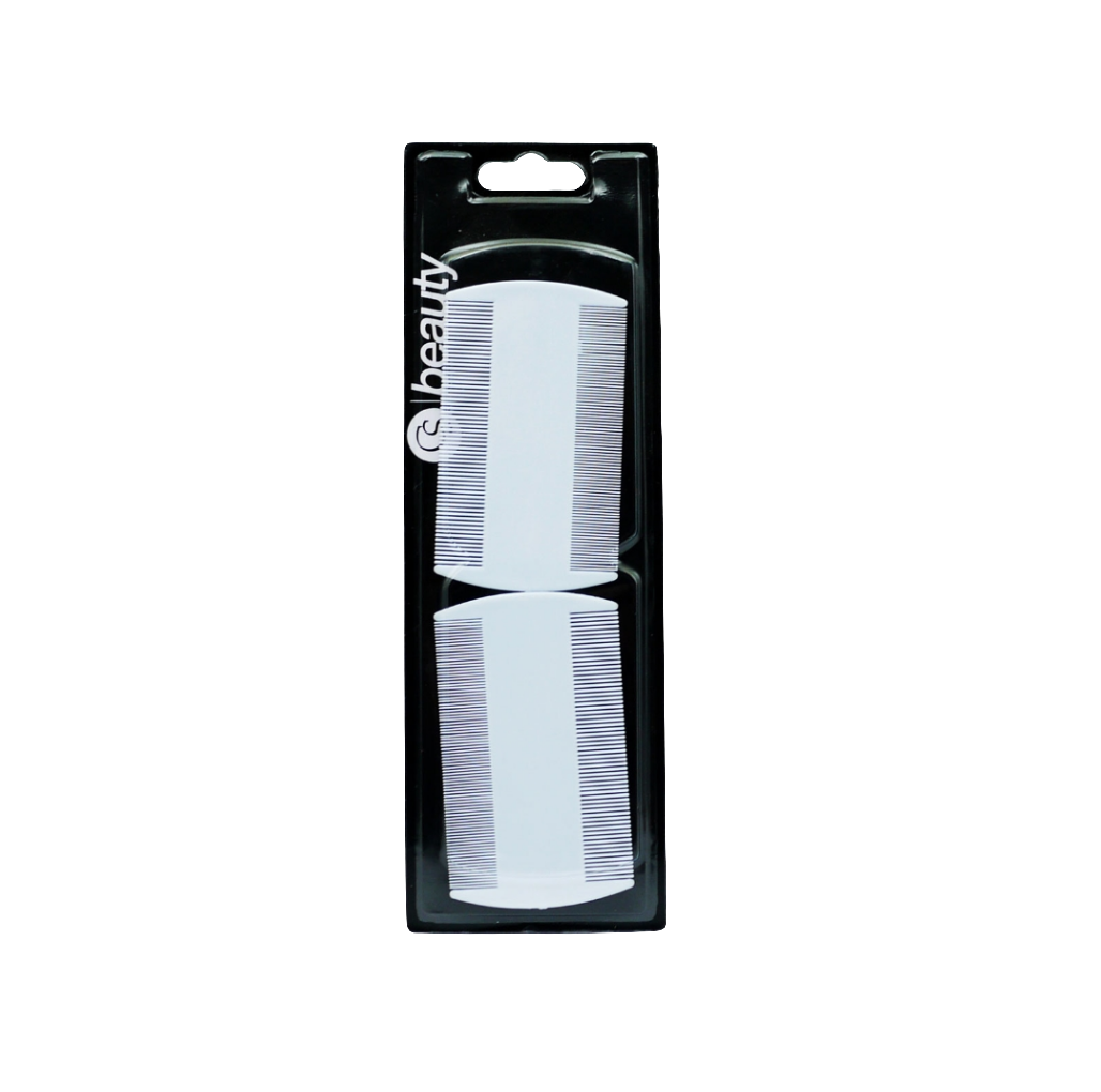 CS BEAUTY NIT COMBS 2pk