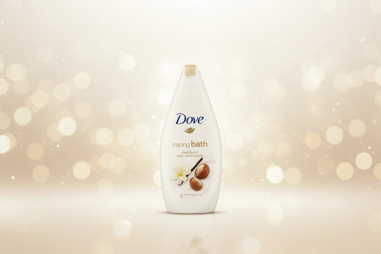 DOVE BATH SHEA BUTTER 500ML.