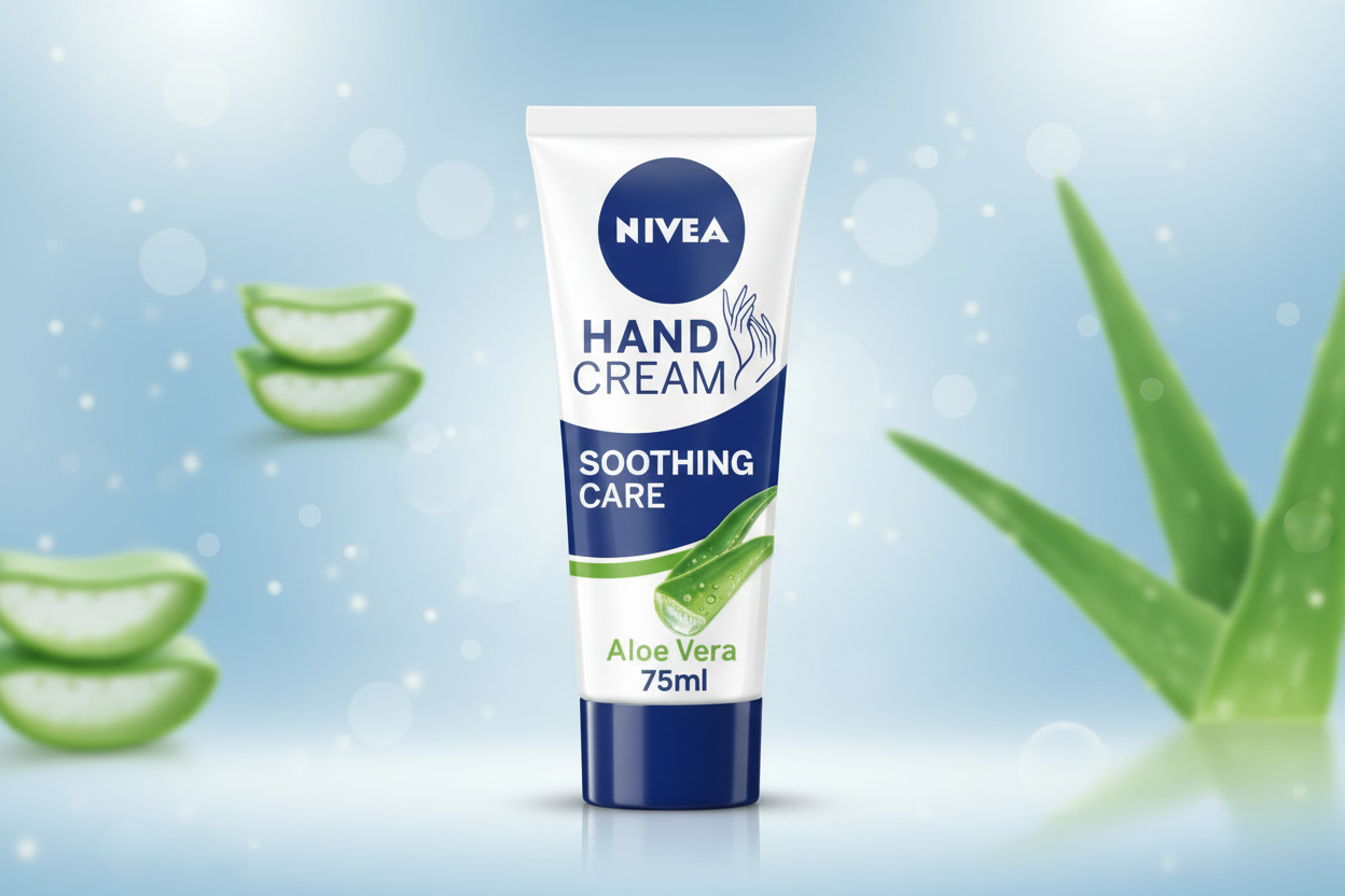 NIVEA HAND CREAM SOOTHING CARE ALOE VERA 75ML