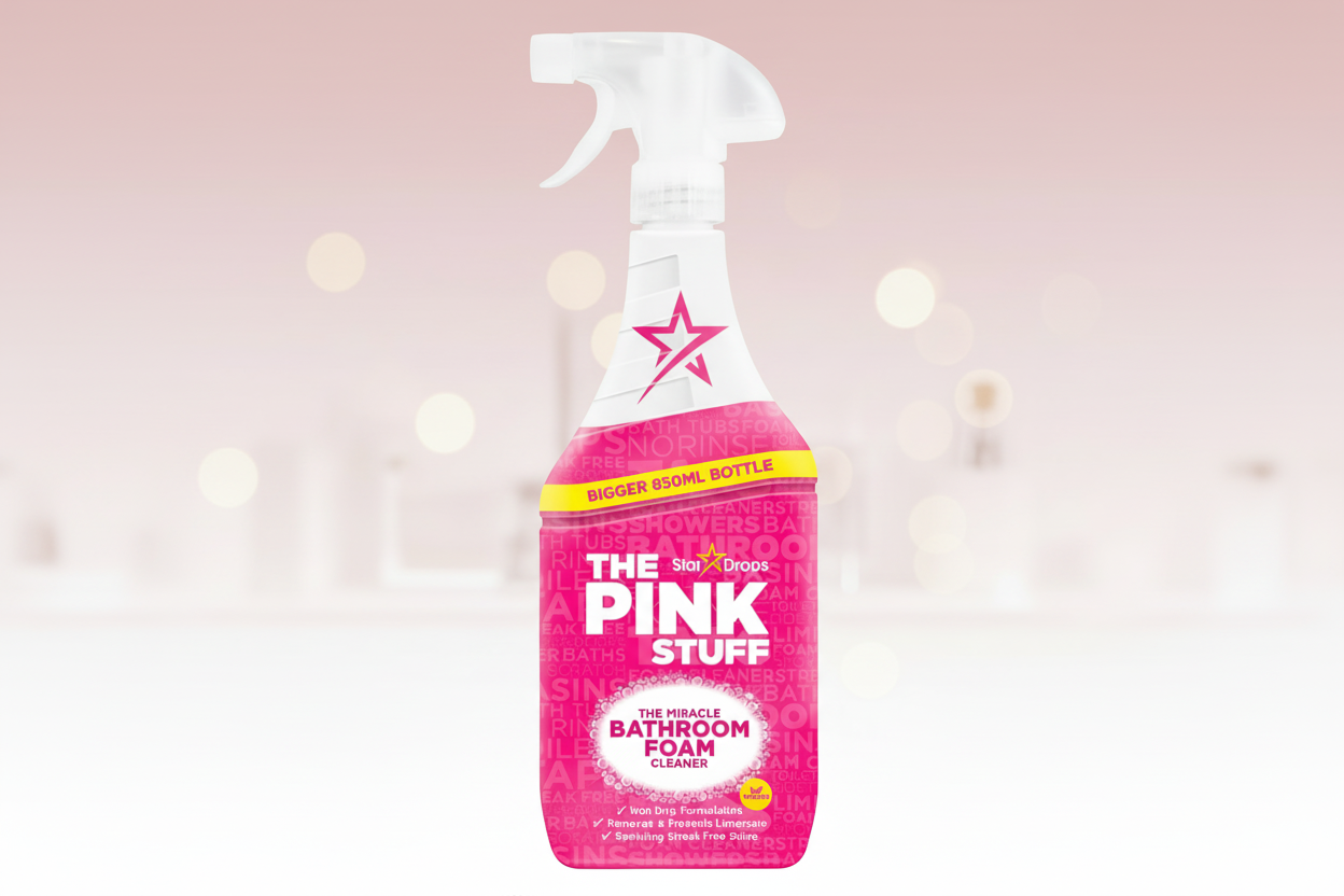 THE PINK STUFF BATHROOM CLEANER 850ML