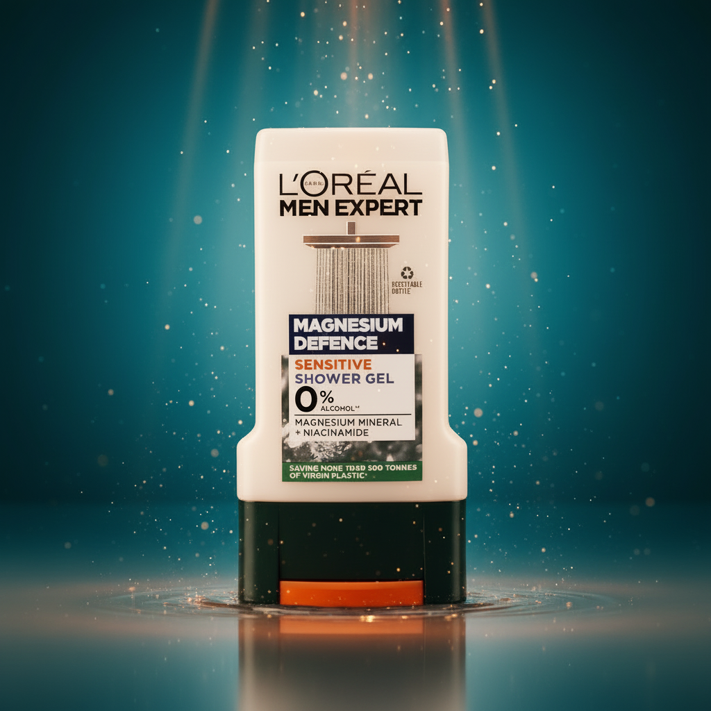 LOREAL MEN EXPERT SHOWER GEL MAGNESIUM SENSITIVE 300ML