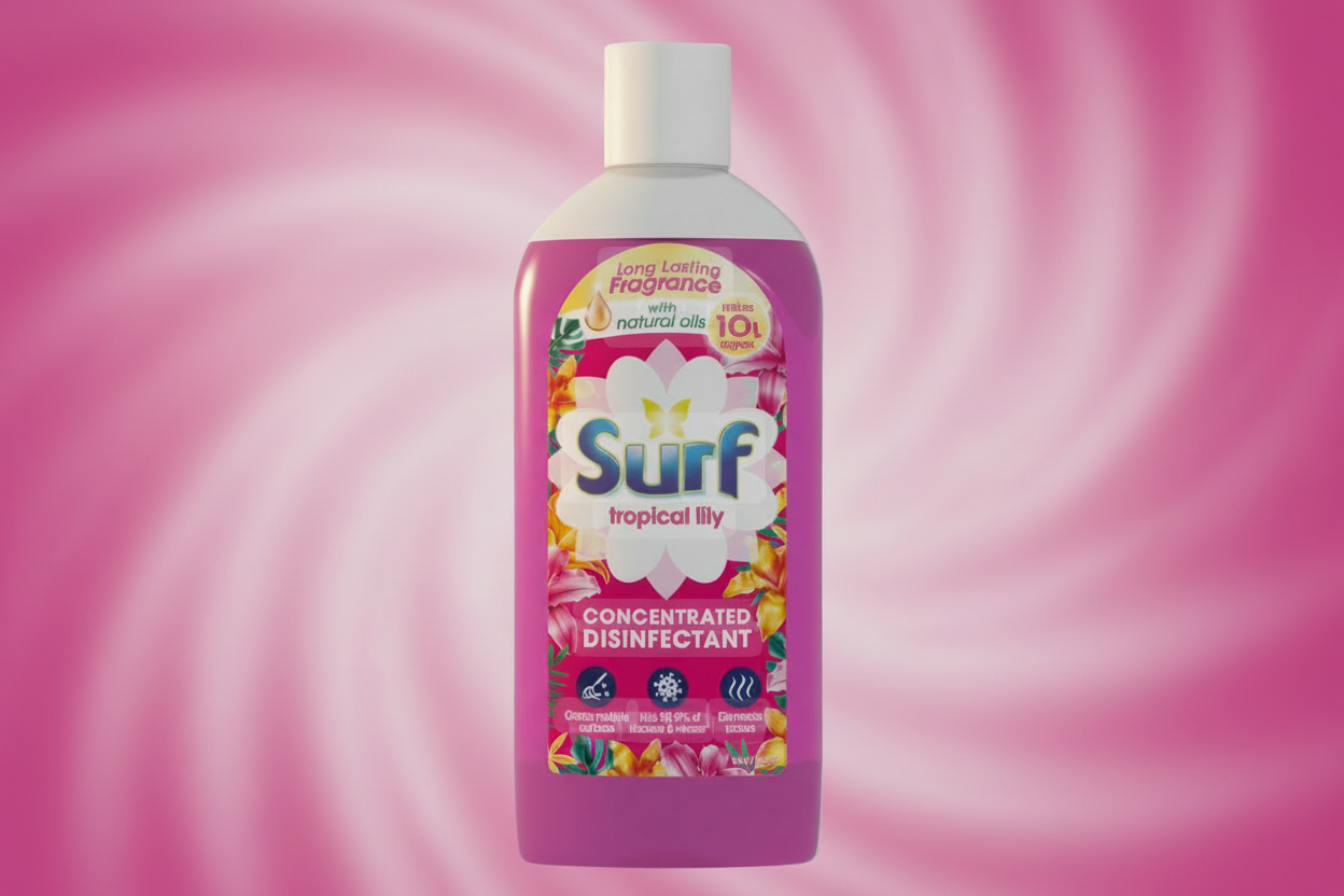 SURF DISINFECTANT TROPICAL LILY 240ML