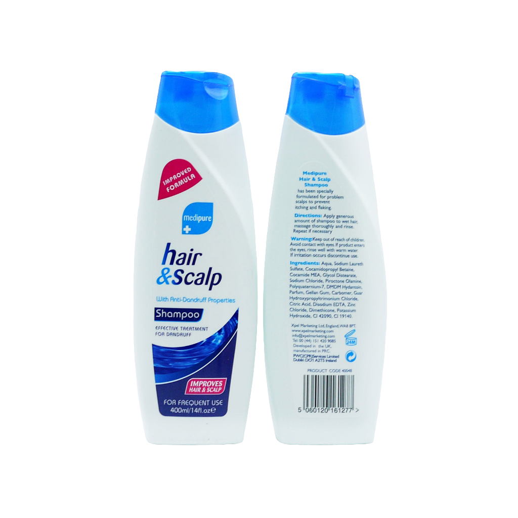 MEDIPURE SHAMPOO HAIR&SCALP ANTI DANDRUFF 400ML
