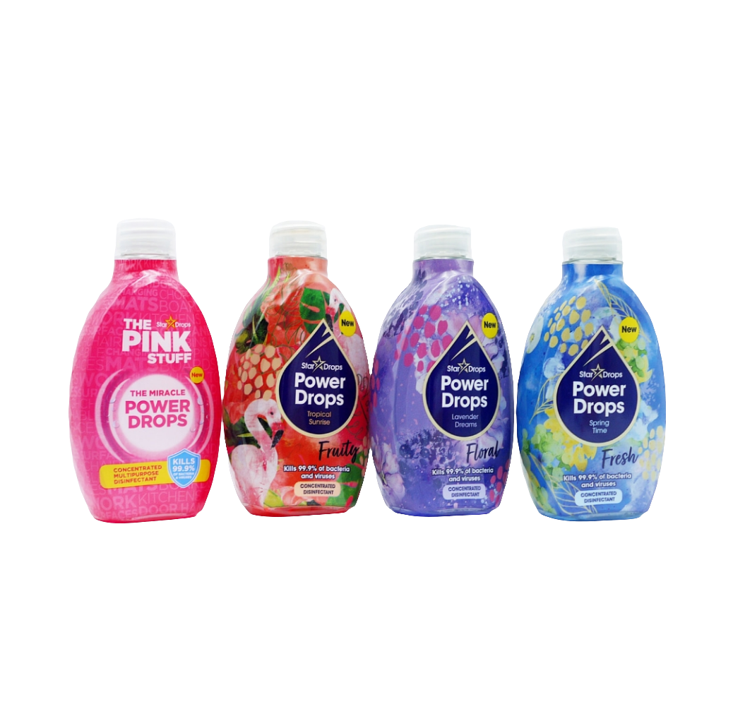 STARDROPS DISINFECTANT POWER DROPS CONC ASSTD 250ML