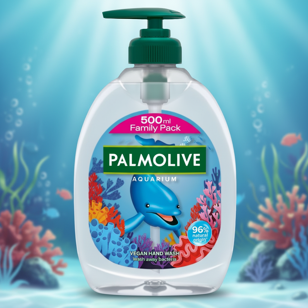 PALMOLIVE HAND WASH AQUARIUM 500ML
