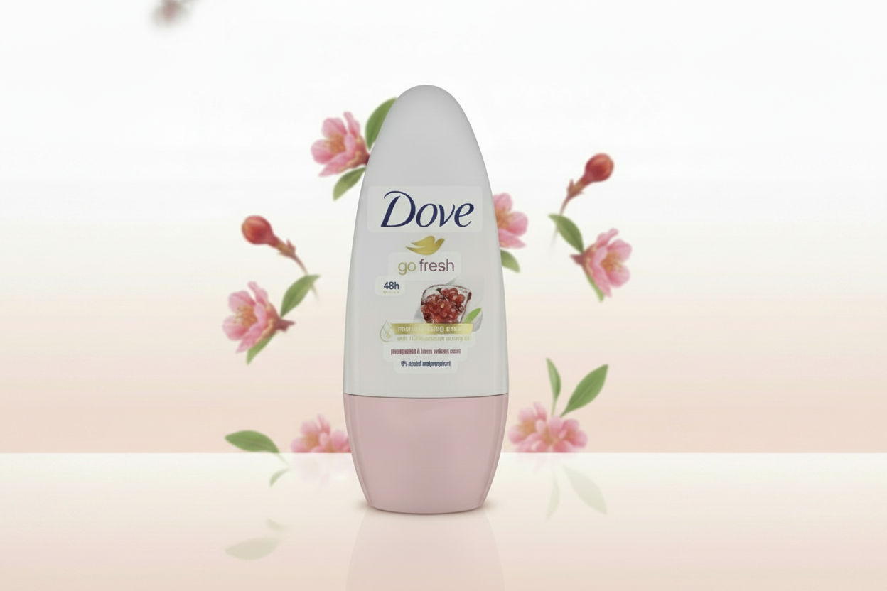 DOVE ROLL ON DEODORANT FRESH POMEGRANATE 50 ML