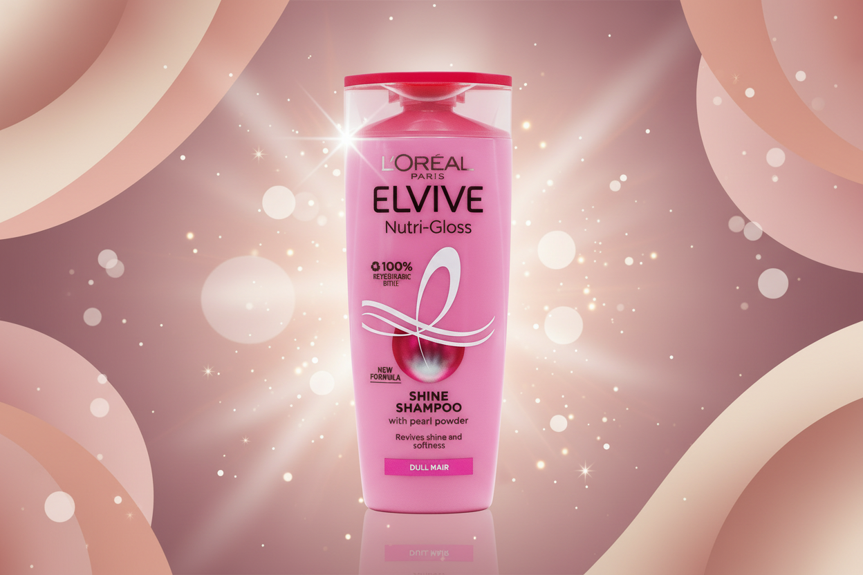 ELVIVE SHAMPOO NUTRIGLOSS 250ML.