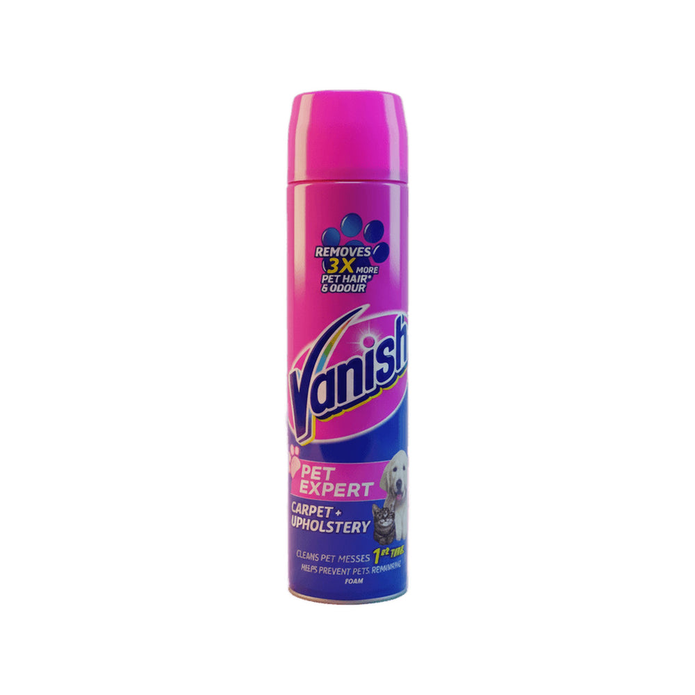 Vanish Pet Expert Carpet & Upholstery Foam 600ml