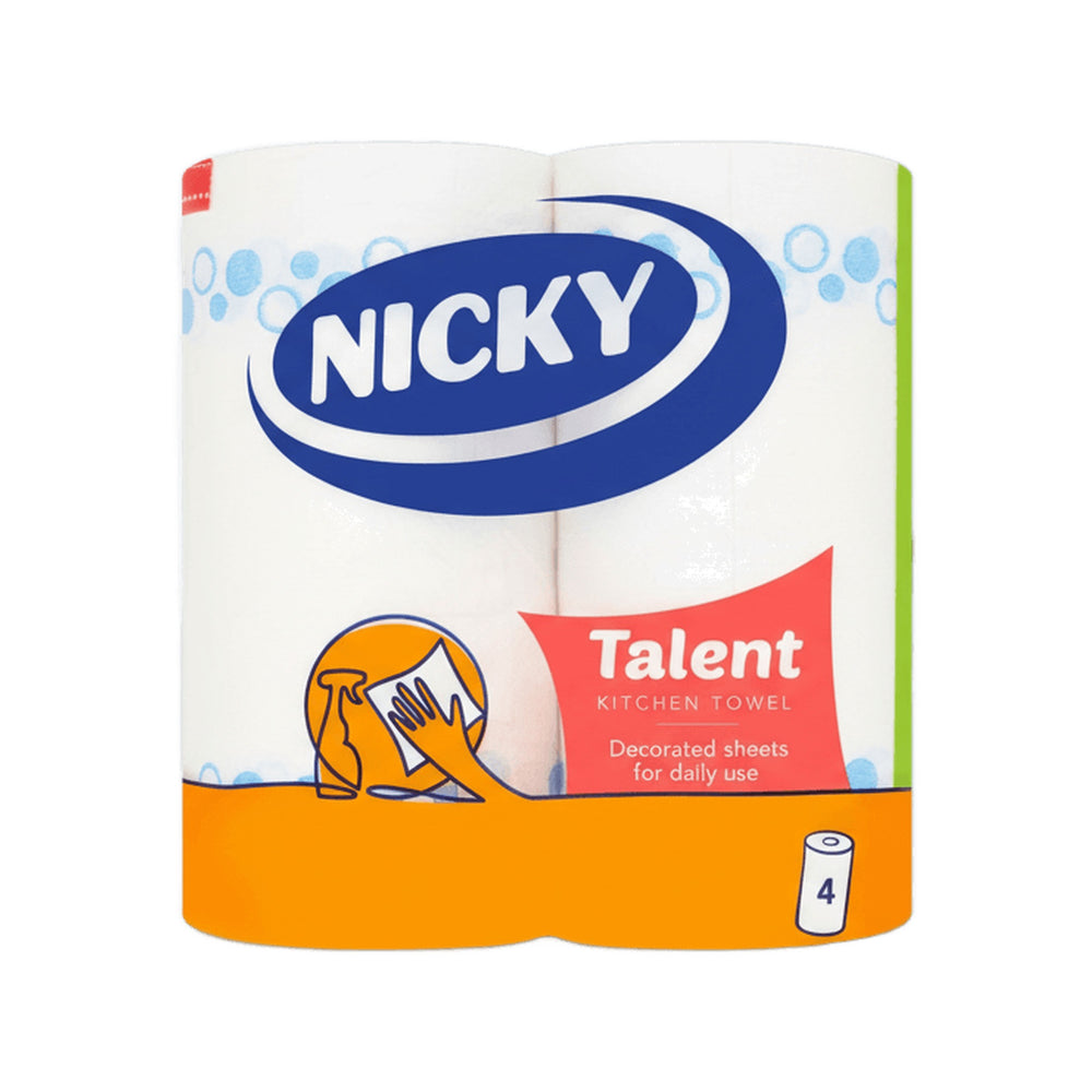 Nicky Talent Kitchen Towel 4 Pack