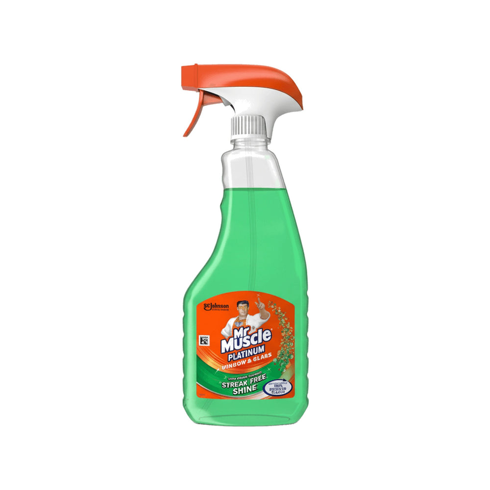 Mr Muscle Adv Platinum Trigger Window & Glass 500ml
