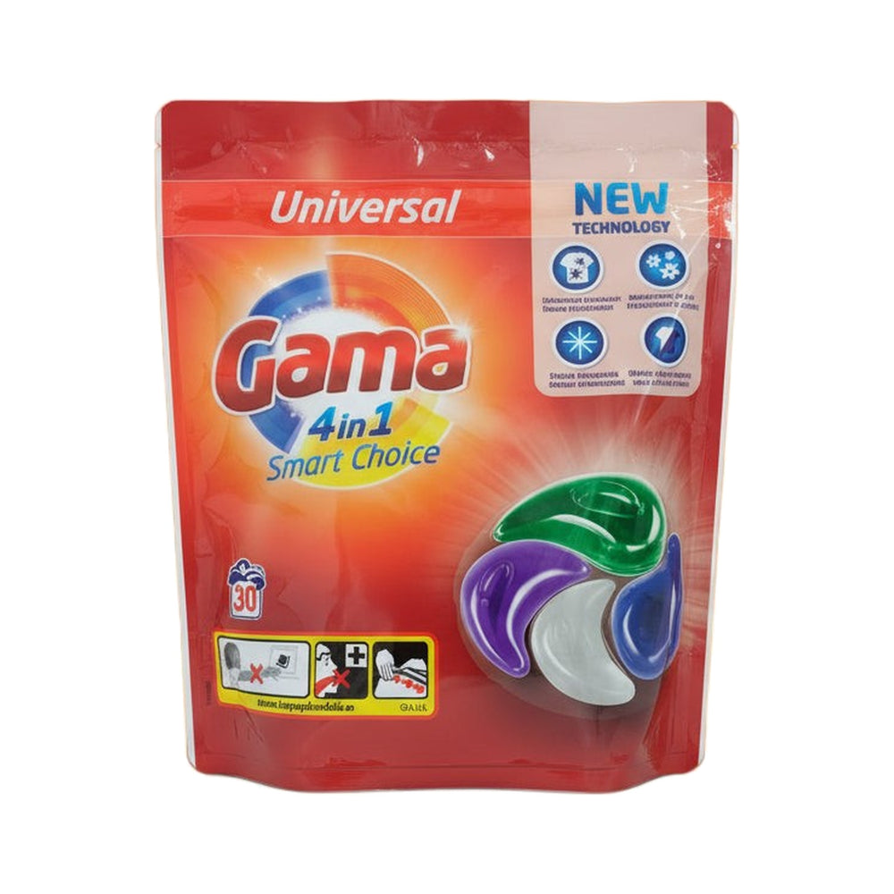Gama Laundry Pods 4-in-1 Universal 30 Washes