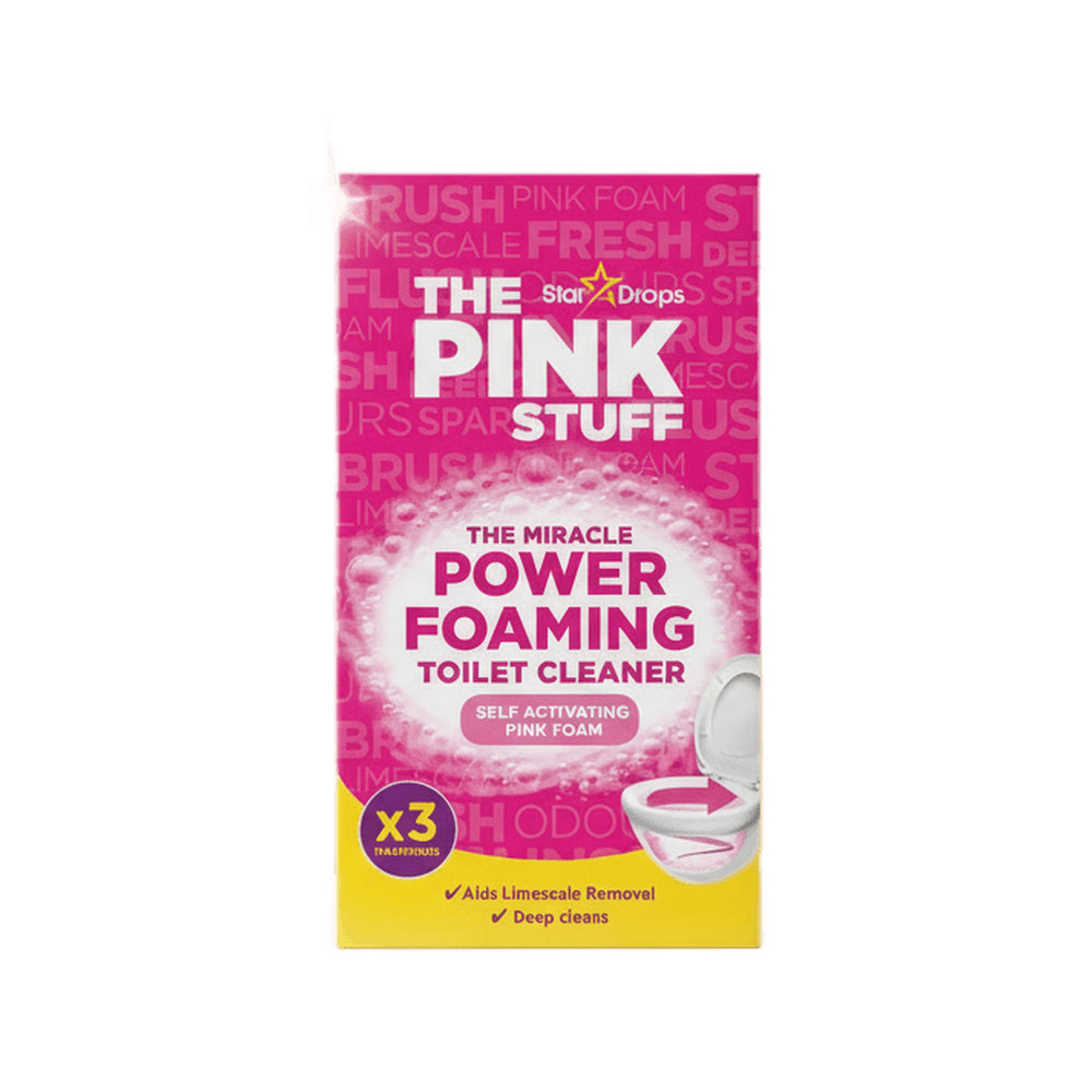 The Pink Stuff Miracle Foaming Toilet Cleaner 3Pkt