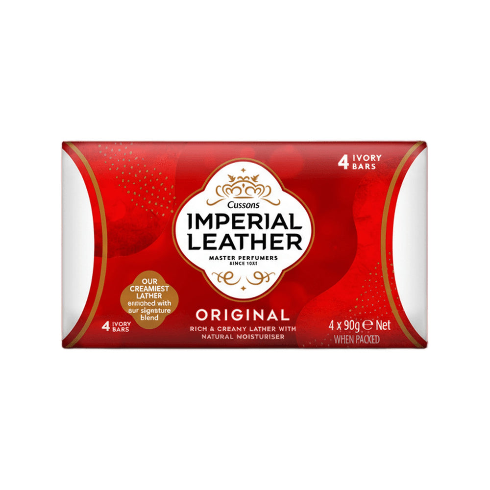 Imperial Leather Soap Original 4x90g