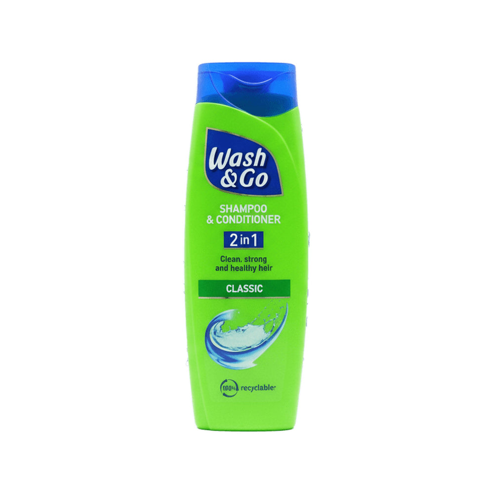 Wash & Go Shampoo 2in1 Classic 400ml