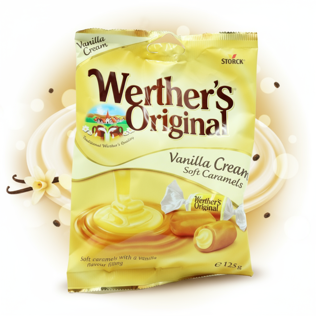 WERTHERS ORIGINAL VANILLA CREAM 125GM