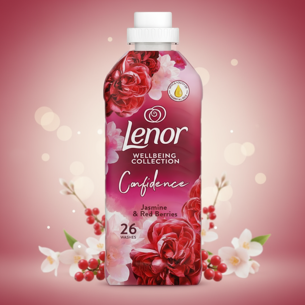 LENOR FABRIC CONDITIONER JASMINE & BERRIES 26W 858ML