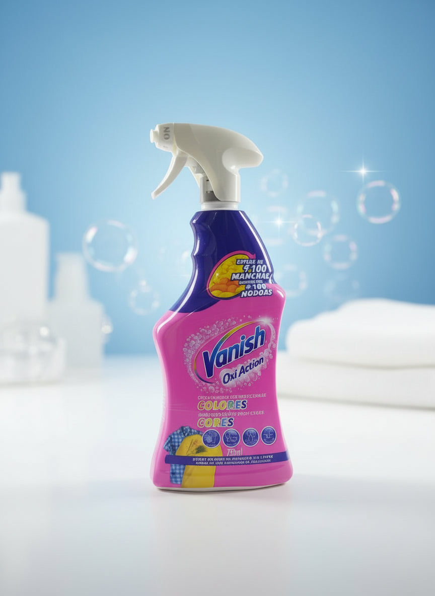 VANISH STAIN REMOVER SPRAY COLOUR 750ML