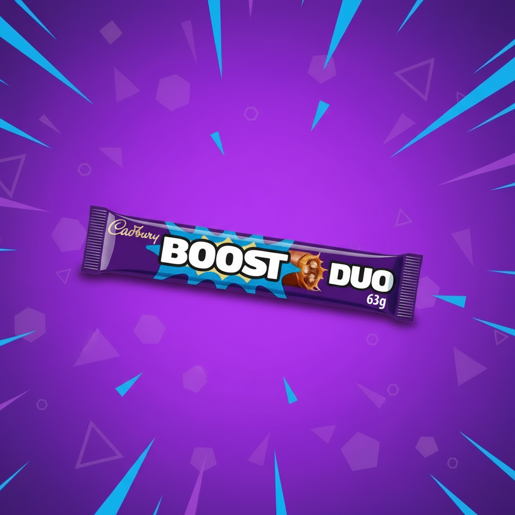 CADBURY BOOST DUO BAR 63GM