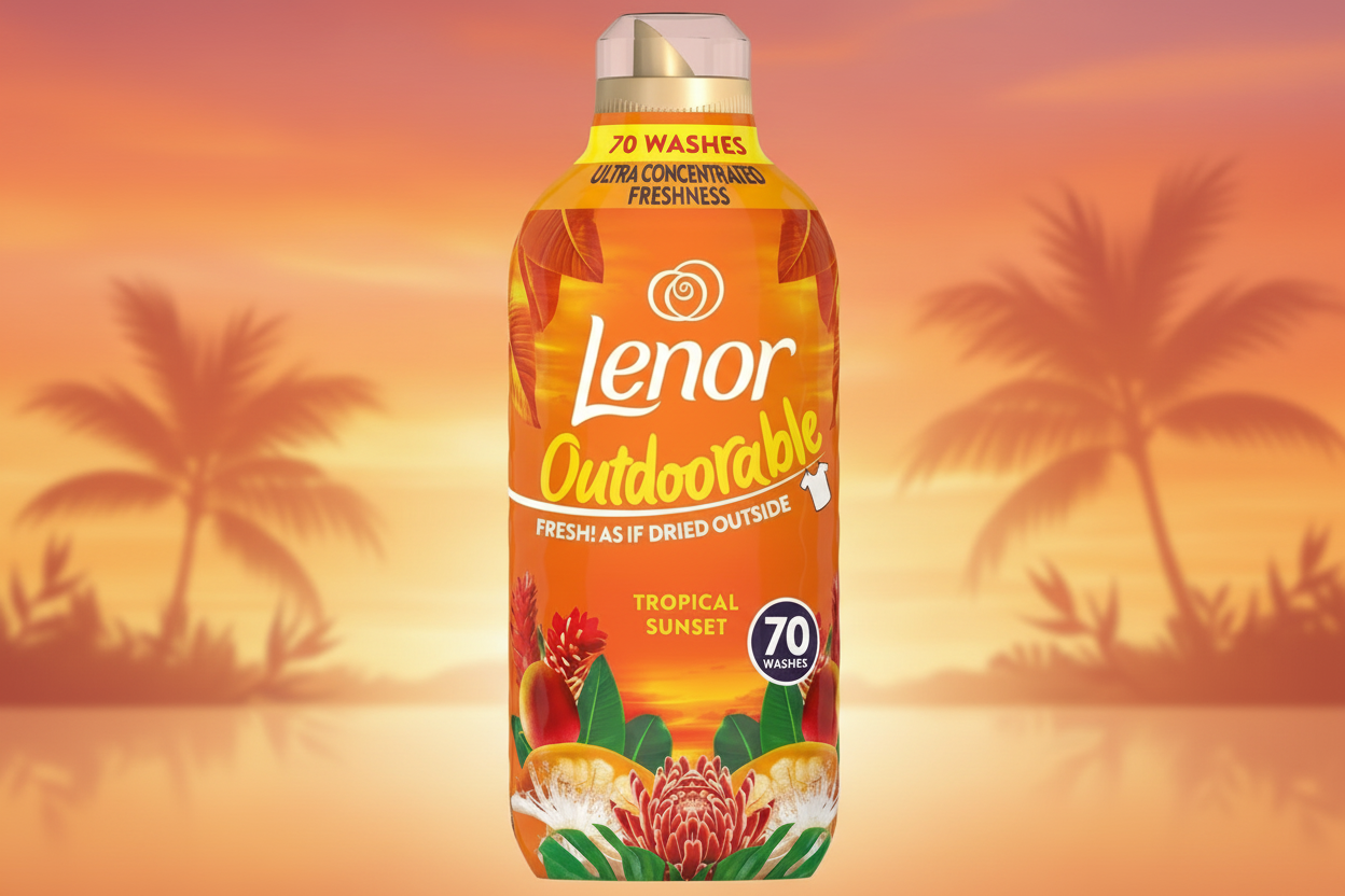 LENOR OUTDOORABLE 70 WASH TROPICAL SUNSET 980ML
