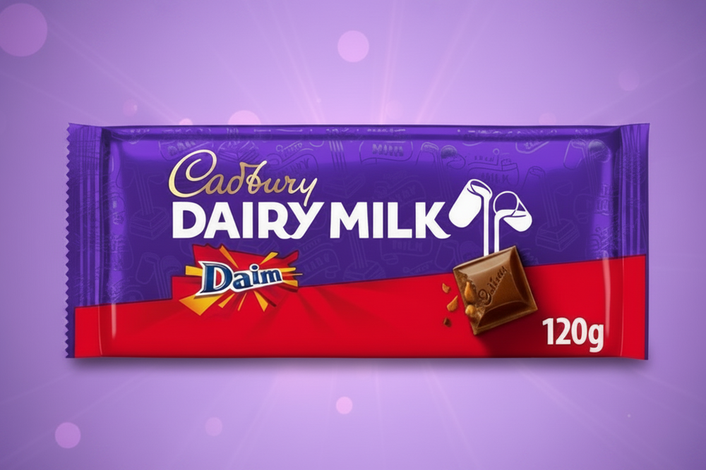 Cadbury Dairy Milk Daim Bar 120g | 100% Original, Imported from UK π¬π§