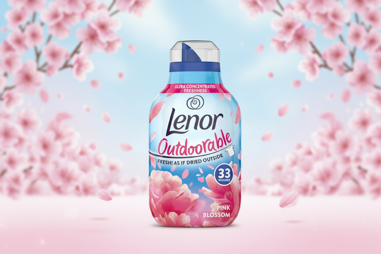 LENOR OUTDOORABLE PINK BLOSSOM 33W 462ML