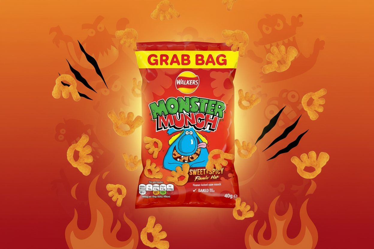 MONSTER MUNCH SWEET & SPICY 40GM