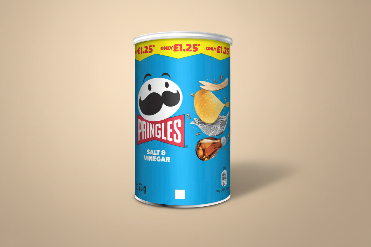 PRINGLES SALT & VINEGAR 70G