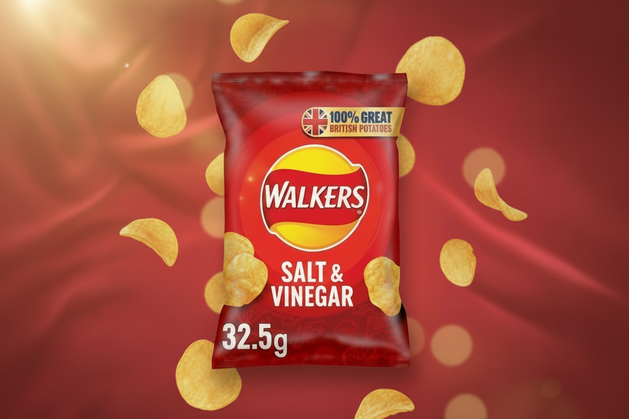 WALKERS CRISP READY SALTED 32.5GM