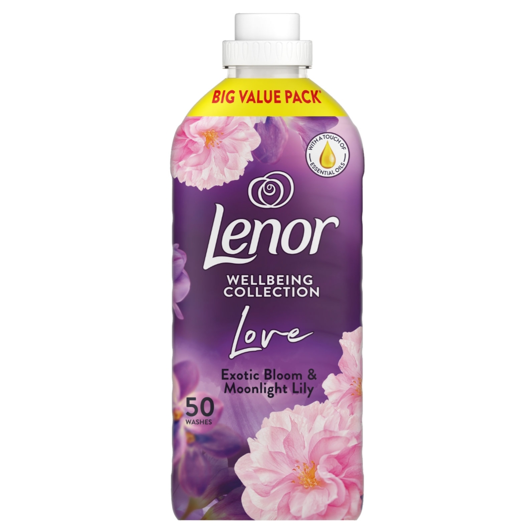 LENOR FABRIC CONDITIONER 50 WASH EXOTIC BLOOM 1.65LTR