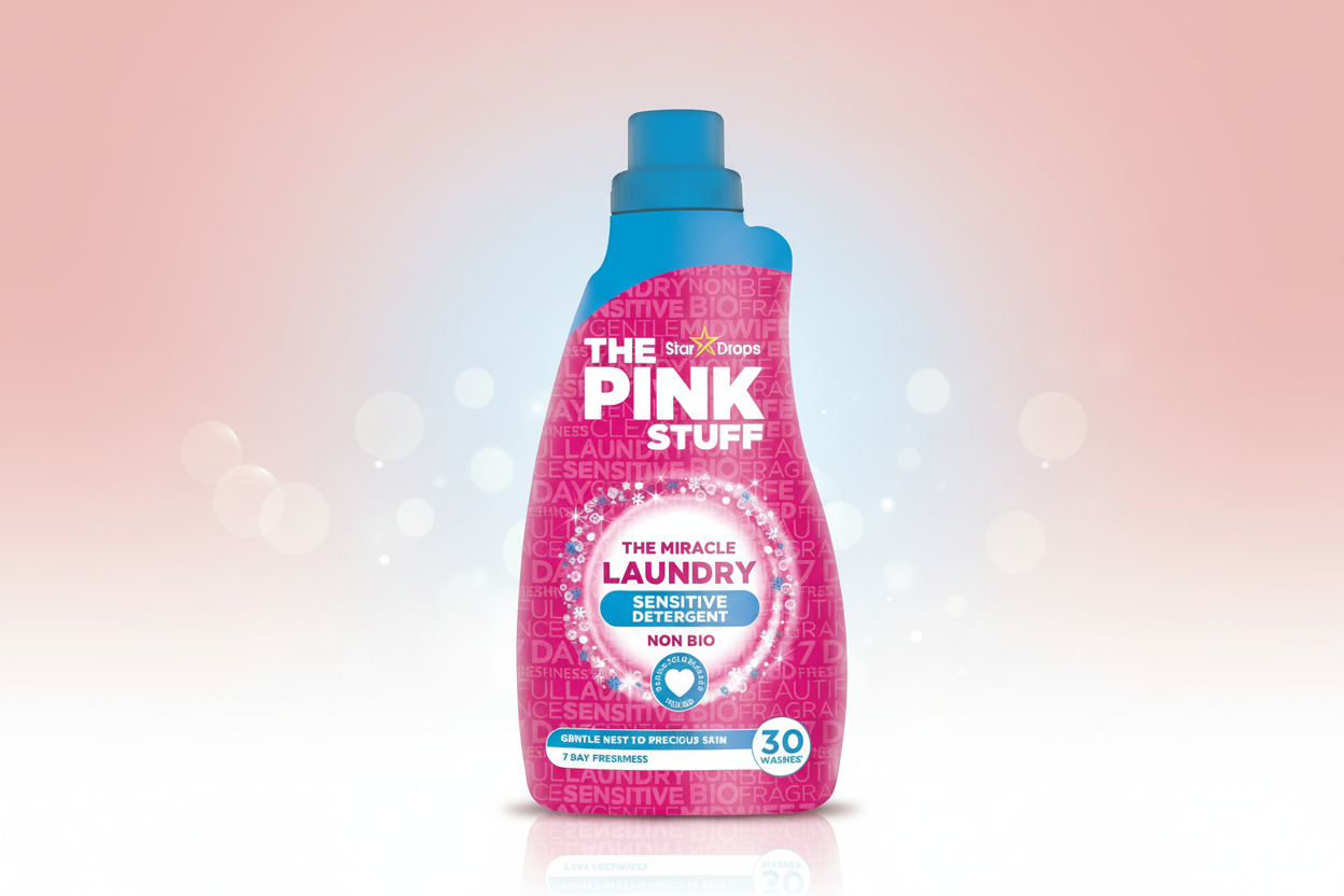 THE PINK STUFF SENS NON BIO LAUNDRY LIQUID 960ML