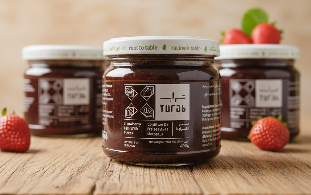 TURAB STRAWBERRY JAM 400G