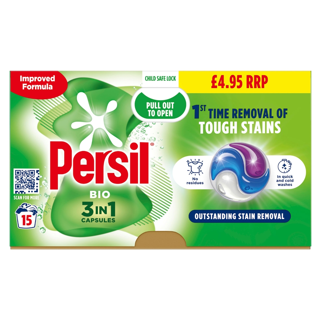 PERSIL 3IN1 CAPSULES BIO 15'S