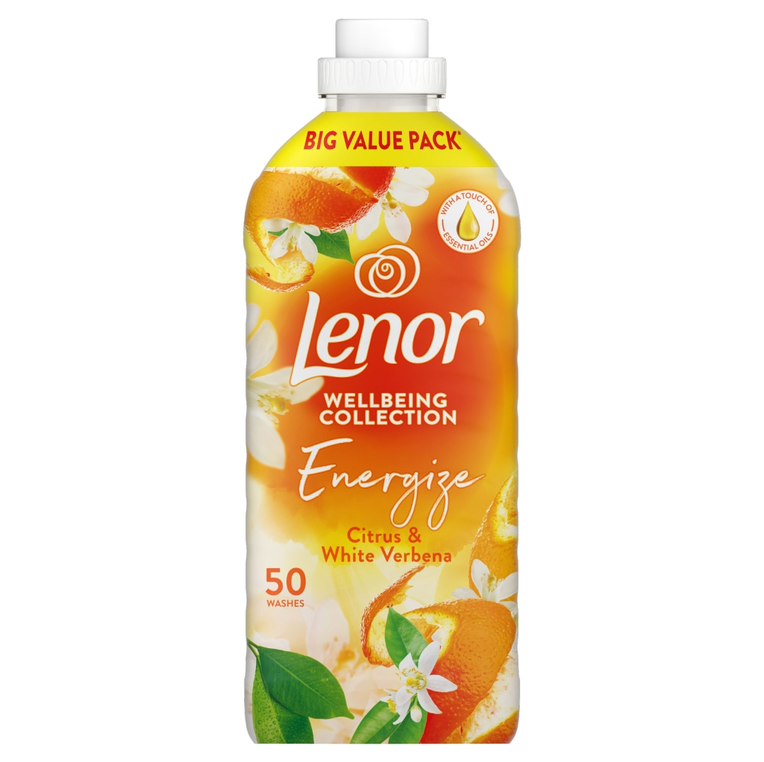LENOR FABRIC CONDITIONER 50 WASH CITRUS & WHITE 1.65LTR
