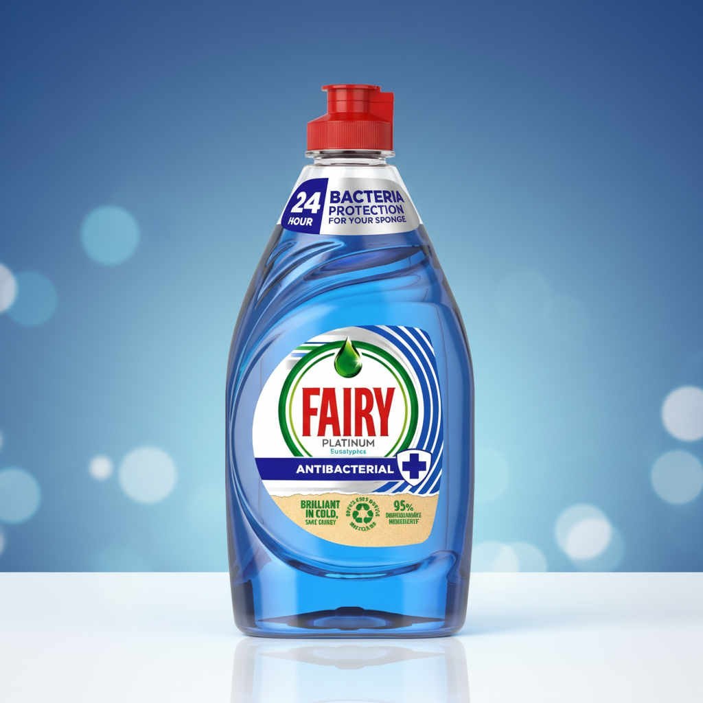 FAIRY LIQUID PLATINUM ANTI-BACTERIAL 04/26 870ML